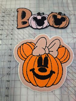 Disney Halloween patches
