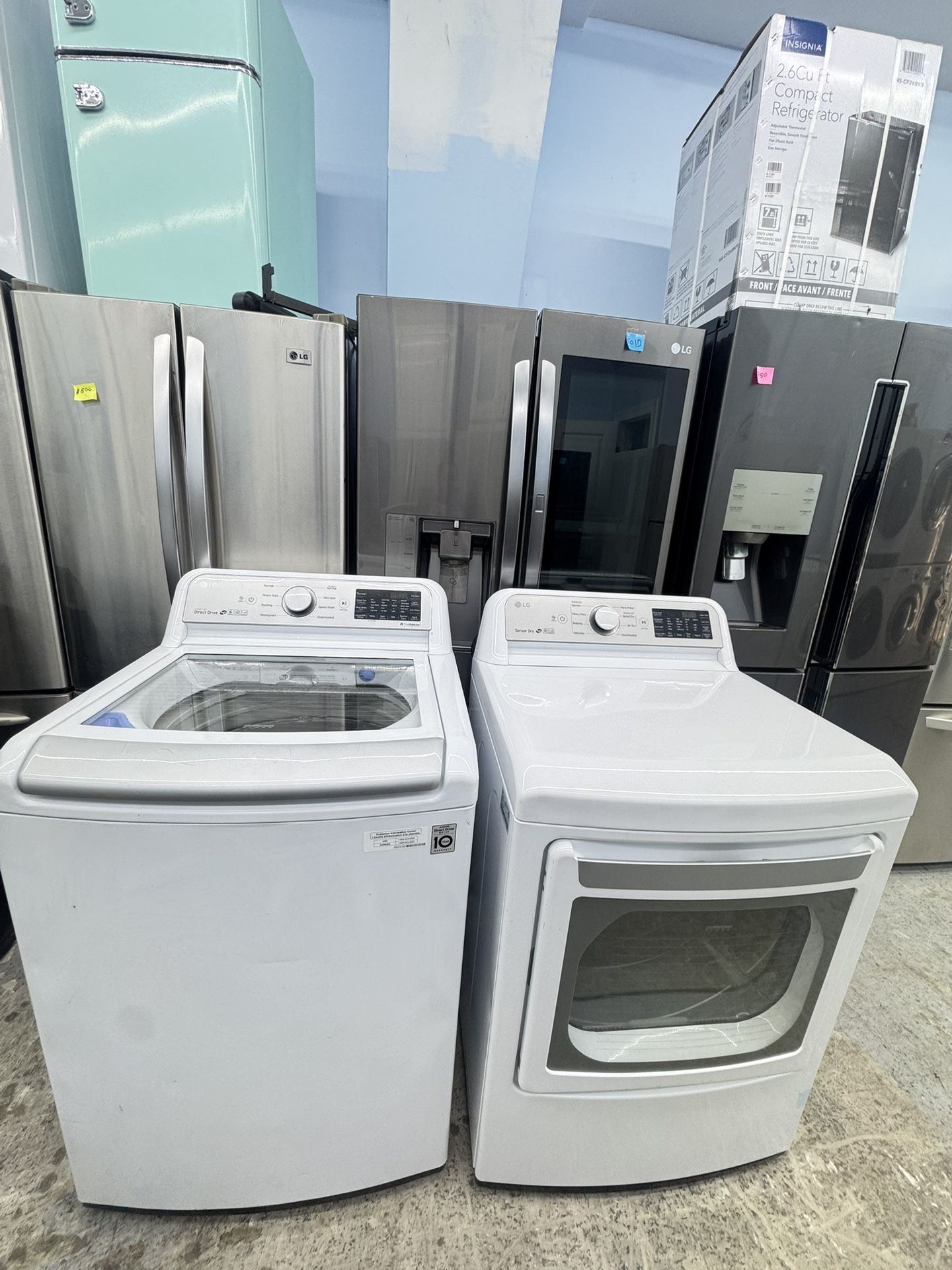 LG Washer And Electri Dryer Set 27 Inches 