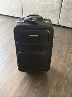 Black suitcase