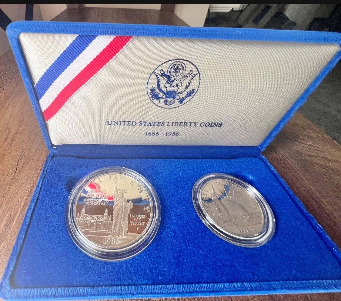 1986 Liberty 100 Silver