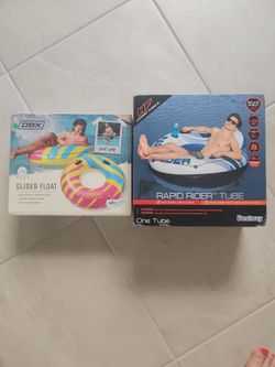 POOL FLOATS BRAND NEW - Have 4 total in boxes PRICES IN DESCRIPTION
