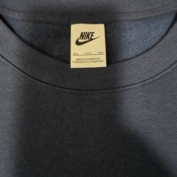 New Mens Nike Fleece crew