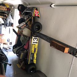 Tiger racing go cart with Yamaha LT 100 engine