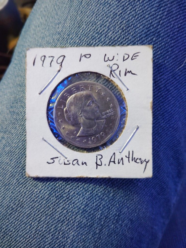 1979 Susan B Anthony Wide Rim