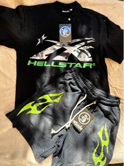 Hellstar Shirt & Shorts Set 🔥 Brand New With Tags
