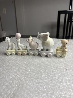 Precious Moments Birthday Train bundle