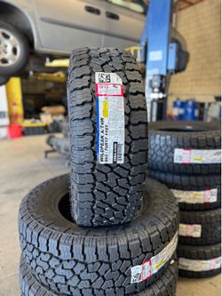 265/70r17 Falken Wildpeak AT4W 4 New Tires Installed And Balanced
