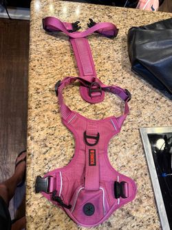 pink KONG large Ultra Durable Waste Bag Harness