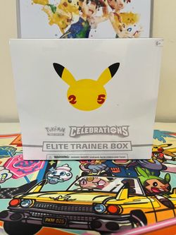 Pokémon Center Exclusive ETB Celebrations 25th Anniversary Elite Trainer Box