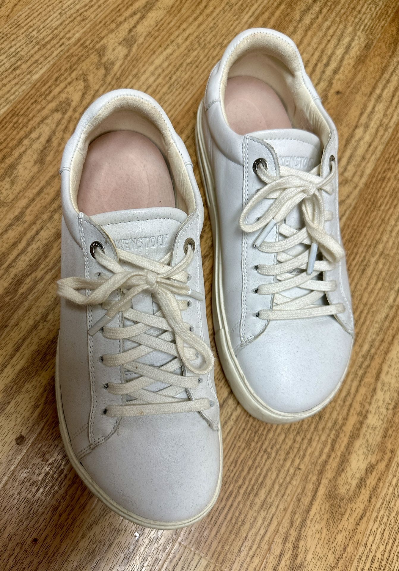 Birkenstock Bend Low Leather White Sneakers