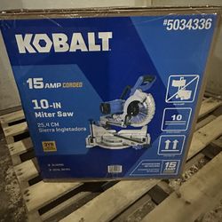 10in Kobalt Compact Dual Bevel Miter Saw 
