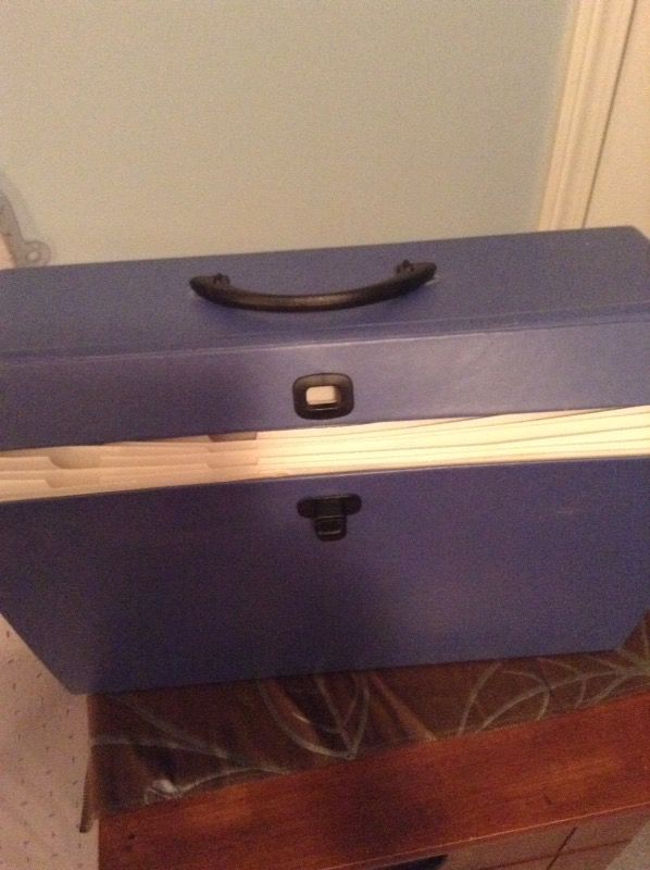 Portable File holder