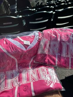 2026 Seattle Mariners Pink at the Park Breast Cancer Jersey 9/27 All Sizes New