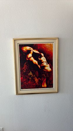 Signed Shepard Fairey Print