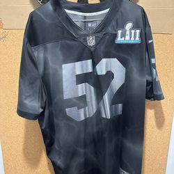 Men's Nike Black Super Bowl LII 2018 Limited Jersey Size XXL