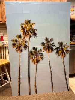 Big Palm trees wall art