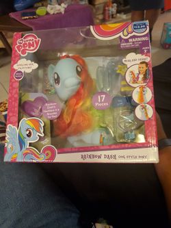 My Little Pony Rainbow Dash Cool Style Pony