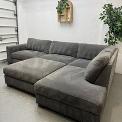 Costco Penelope Sectional& Ottoman 