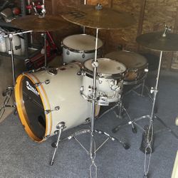 Premier Drum Set. 