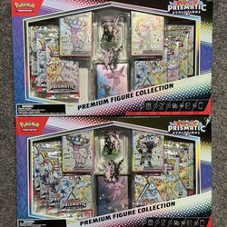 Pokemon TCG Prismatic Evolutions Premium Figure Collection