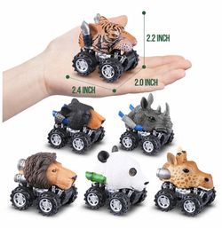 Animales Pull back cars