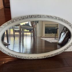 Antique Oval mirror