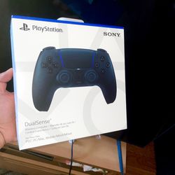 Black Dualsense Wireless Ps5 Controller