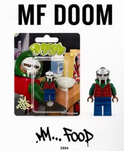 MF DOOM MM...Food Custom Minifigure
