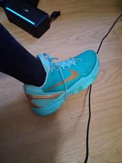 Jalen Brunson x Nike zoom kobe 6 protein statue of liberty