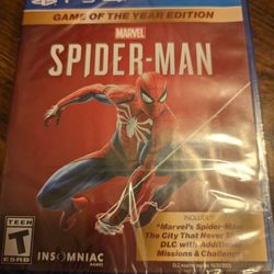 Marvel's Spider-Man Game of the Year Edition PS4 Disc Version New-Factory Sealed