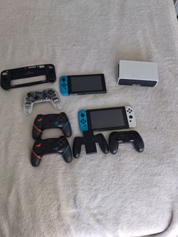 Nintendo Switch Bundle with Controllers and Accessories