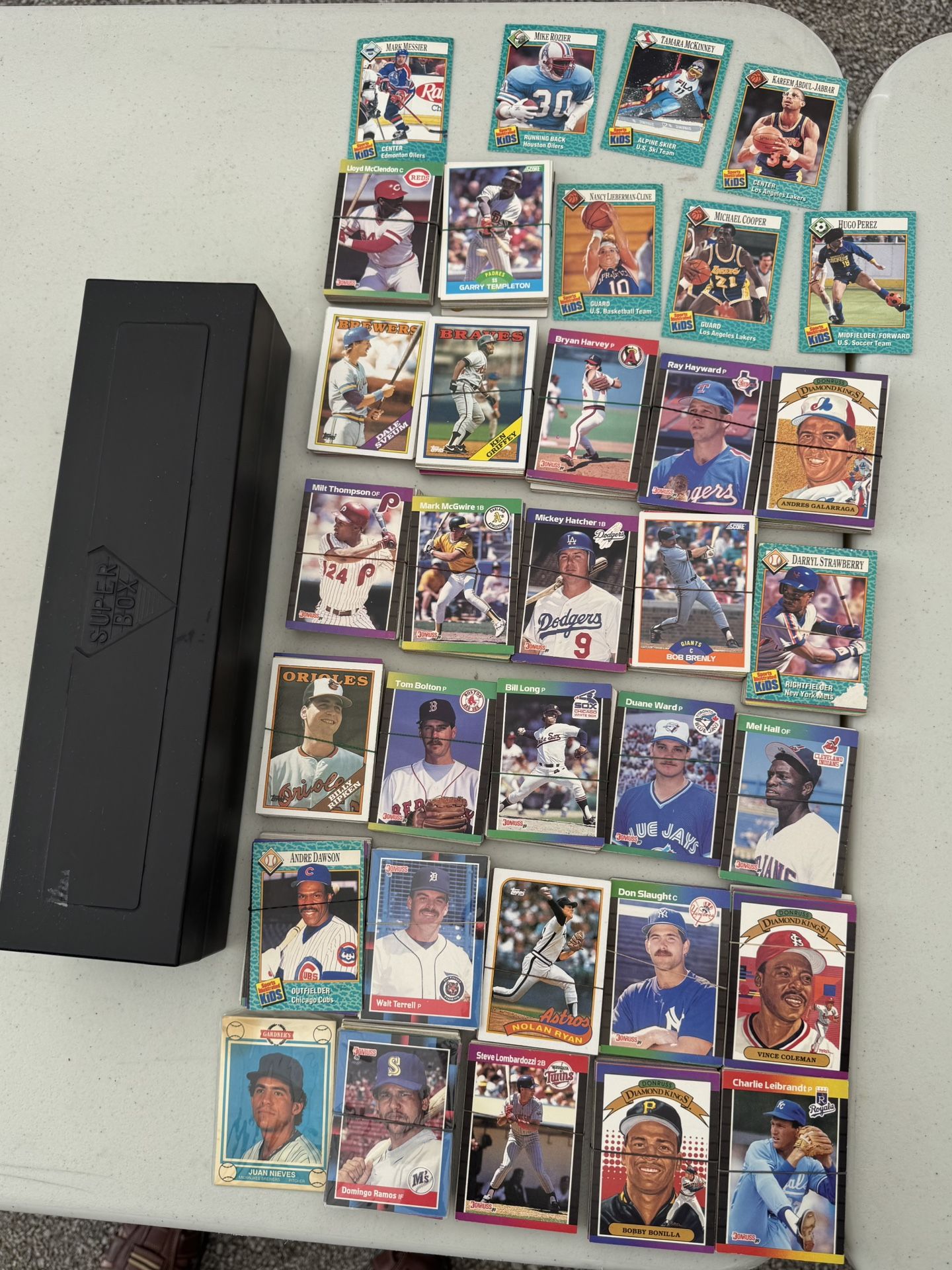 Baseball Cards Collection 70s 80s 
