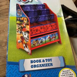 Paw Patrol Books Organizer 