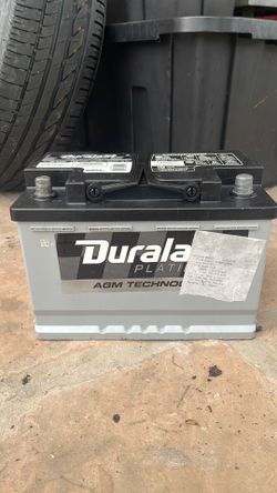 Duralast car battery new