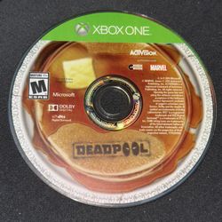 Microsoft Xbox One Marvel Deadpool Video Game Rated M Disc Only Used Mature Cool
