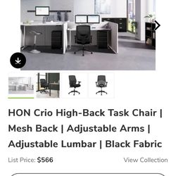 Brand New Black Office Chair