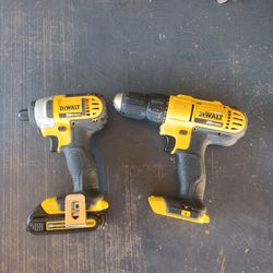 DeWalt 20v Max Drill Driver & Impact Cordless