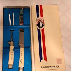 Regent Sheffield Cultry Set Stainless Steel NEW!