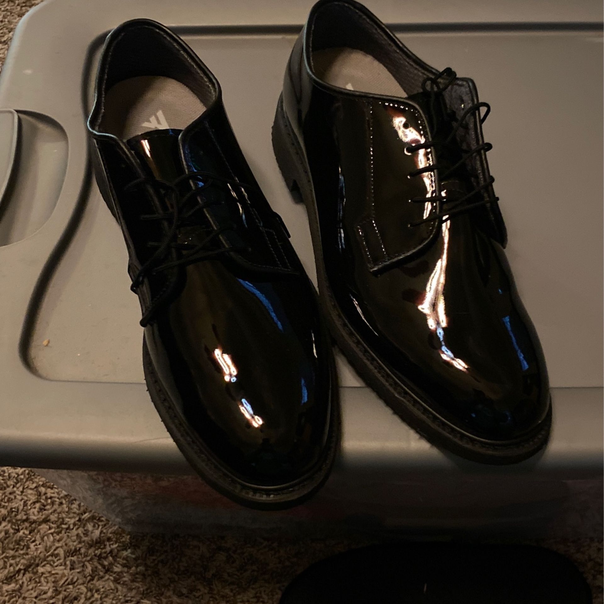 Black bates Patent Leather Shoes Size 10 Women s shoes