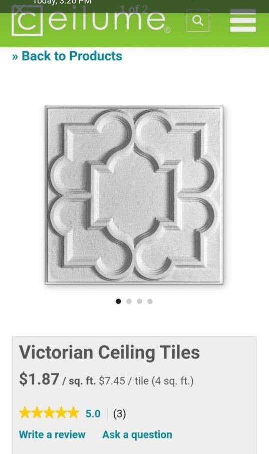 Ceilume  Ceiling Tiles