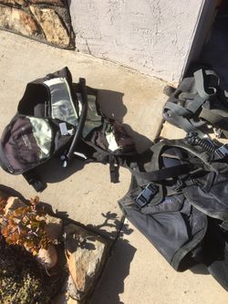 Bags Of Scuba BCDS, Scubapro, Back Plates, Parts