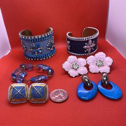 Retro Bracelets & Earrings 