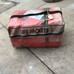 4 Large Life Jacket