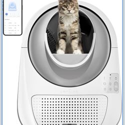🔥Brand new in box 🔥 CATLINK Self Cleaning Automatic Litter Box for Cats - Hands-Free Cleanup with App Control, Double Odor Removal - Extra Large Siz