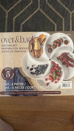 Over & Back 5 pc Serving Set