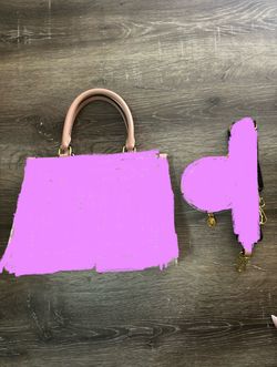 Pink Tote Bag/Crossbody