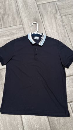 Navy Burberry shirt