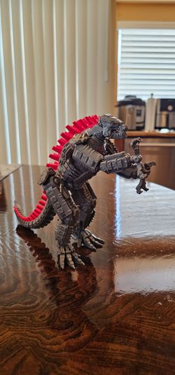 Mechagodzilla Figure Playmates Monsterverse Mec / Collectible / King Kong / Mothra / Rodan / Toy / Gift / Man Cave / Collector