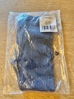 New Pointelle Baby Leggings Size 9-12M
