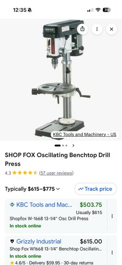 Oscillating Drill Press New in box